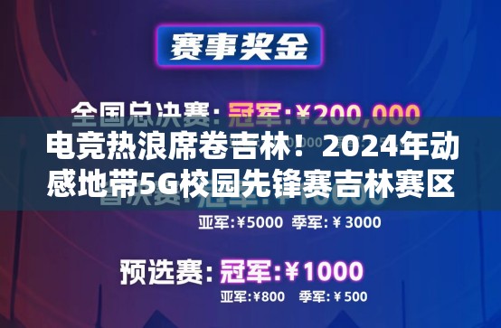 电竞热浪席卷吉林！2024年动感地带5G校园先锋赛吉林赛区首场线上赛圆满落幕