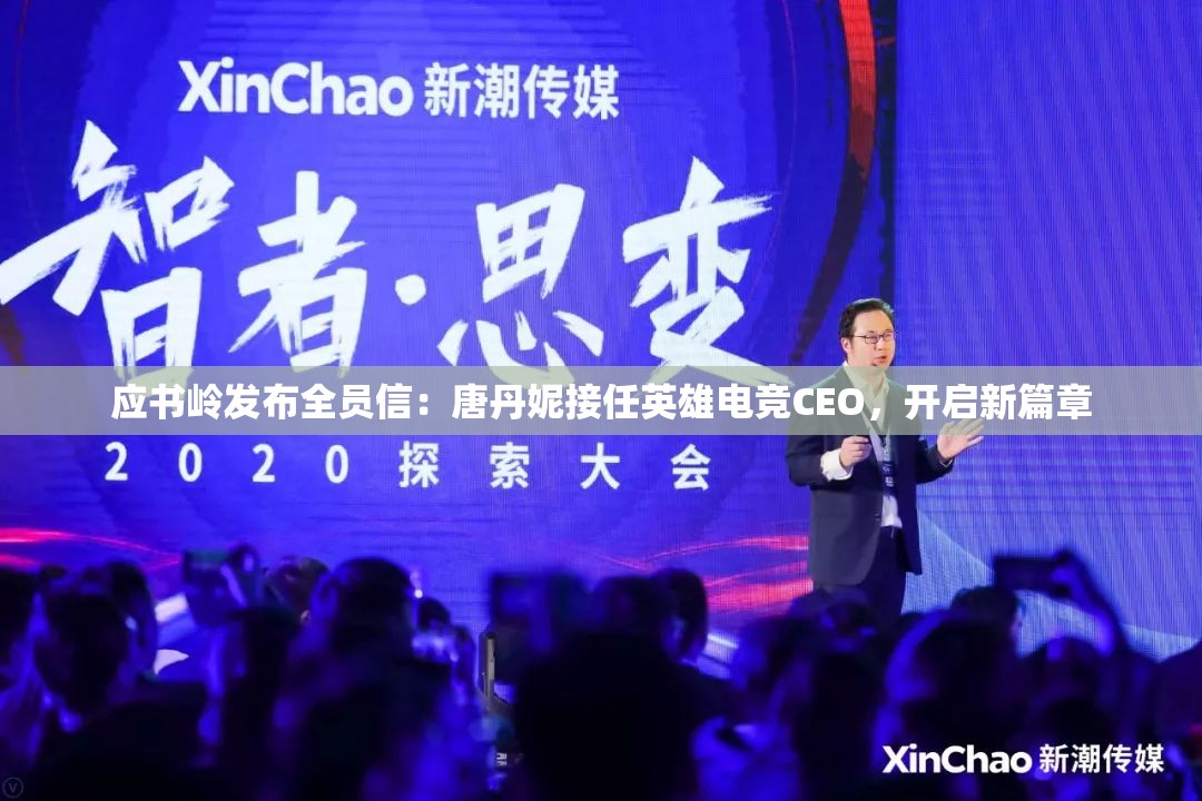 应书岭发布全员信：唐丹妮接任英雄电竞CEO，开启新篇章