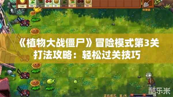 《植物大战僵尸》冒险模式第3关打法攻略：轻松过关技巧